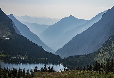 Hidden Lake in Afternoon LIght, Glacier National Park, MT